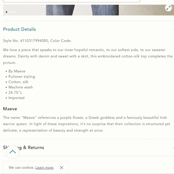 Anthropologie Maeve Lavinia Blouse - Picture 12 of 12